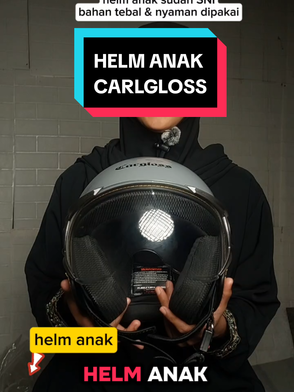 Helm Anak Carlgloss #helm #anak #carlgloss #yrj #bahan #tebal #nyama #aman #sni #bagus #main #sekolah 