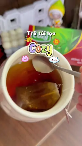 Trà nhà Cozy thì mê xỉu #tratuiloc #tracozy #cozy #food #thinhhanh #trending 