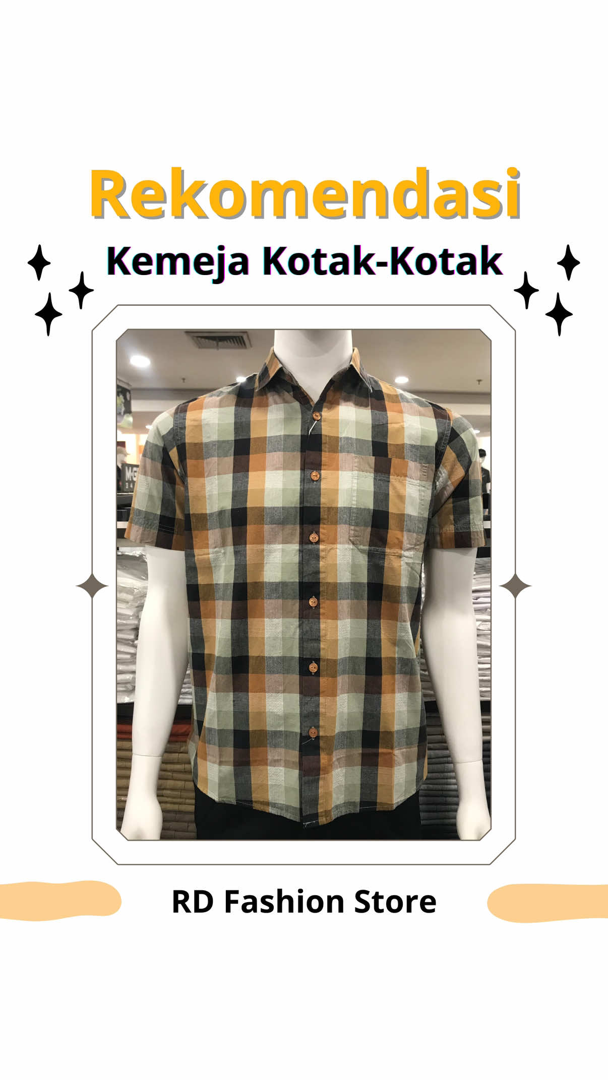 Kemeja kotak-kotak untuk gaya makin stylish #kemejagianigracio #kemejakotakkotak #kemejapria #gianigracio #kemejapendek 