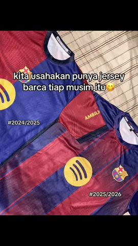 cek diatas jersey nya👆🏻🤩#jerseybola #jerseybarcelona #terbaru #fyp 