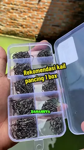 Kail pancing 1 box isi 1000 pcs lebih hemat,awet dan praktis#kail #kailpancing #matapancing #1boxmatakail #hook #hookfishing #setkail #mancing #mancingmania #rangershop 