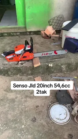 JLD Gergaji Mesin Chainsaw 54.6cc 20inch 2tak#perkakas #foryou #tukangbangunan #perkakastukang #tukangkayu #senso