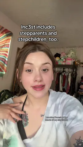 “But they aren’t blood related” isn’t a defense. It’s still inc3st.  #csa #stepparents #stepkids #awareness #education 