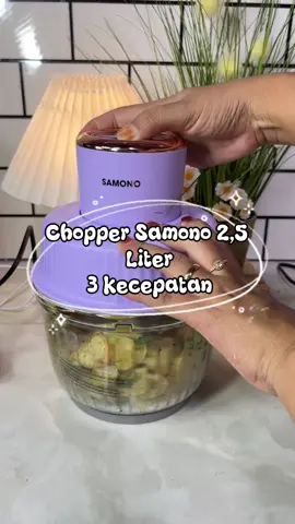 Chopper samono 2,5 liter 3 kecepatan masak jd lebih mudah #choppersamono #samono #jenniferxsamono #samonosuperbrands #samonoinyourlife #samonochopper #gianekarahma 