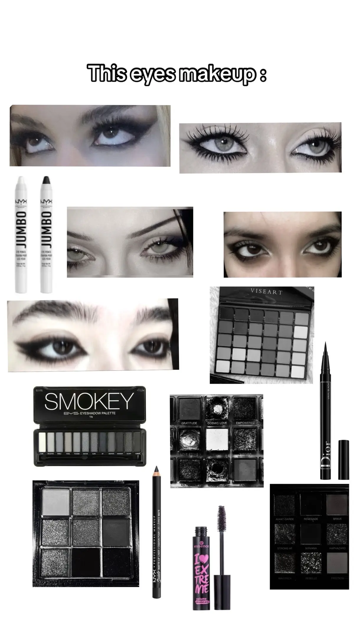 #goth #gothgirl #eyes #makeup #makeupgoth #sonne 