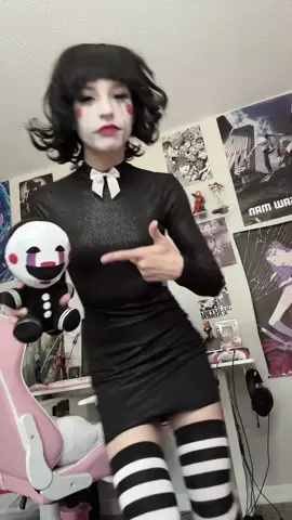 baby puppet jumpscare #labubu #puppetfnaf #fivenightsatfreddys #viral #trending 