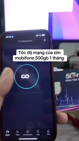 Test tốc độ mạng 4g của sim mobifone khi về quê, ở thị trấn có 5g thì ôi thôi 
