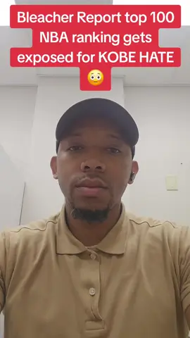 Bleacher Report top 100 list exposed for KOBE  HATE  #NBA #basketball #kobe  #bleacherreport  #hater  #lebronjames #stephcurry 