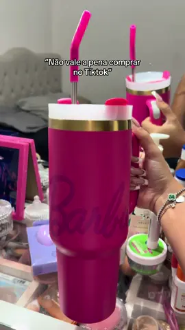 KKKKKK🩷 #copotermico #barbie 