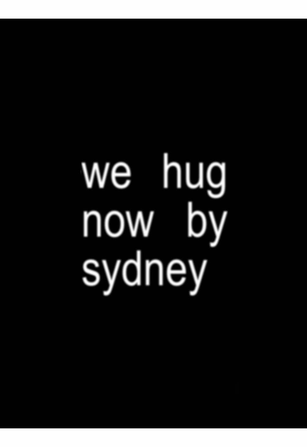 we hug now - sydney rose #lyrics #song #bratlyrics #wehugnow #fyp #foryou