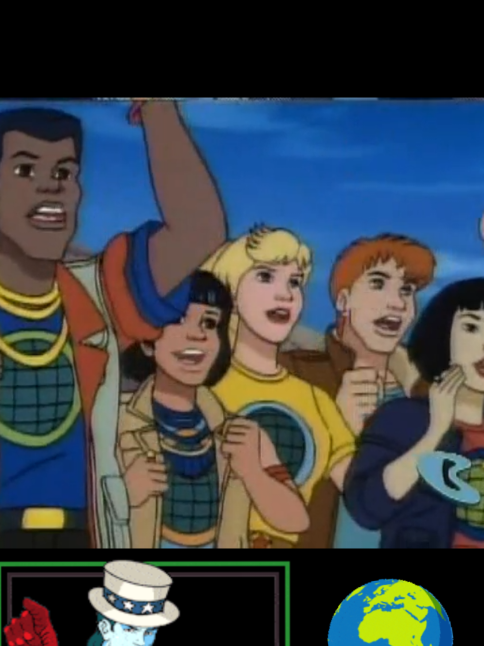 Un héroe para la tierra #captainplanet  #cartoons80s 