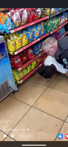 a MINOR was selling roses at the circle k on rivers and otranto (8700 rivers ave). he leaned on a case of water ACCIDENTALLY putting a hole in it and the lady in the maroon shirt said 