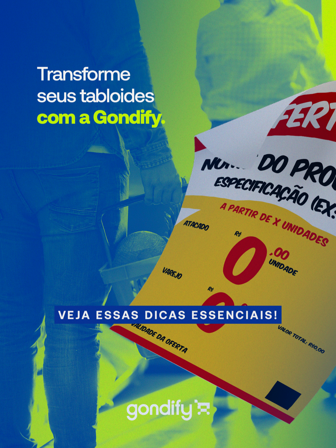 Tabloides bonitos e eficientes são com a Gondify! Conheça nosso software e surpreenda-se com a facilidade de criar um tabloide em minutos, de forma rápida, intuitiva e eficiente.🚀 📱Fale com a gente e transforme sua comunicação visual! #Gondify #GestãoDeGôndolas #Software #Cartazeamento #ComunicaçãoVisual #Tabloide