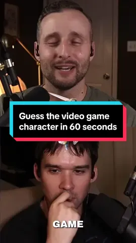 Nolan could improve his questions…. Can you guess the video game character in 60 seconds? 