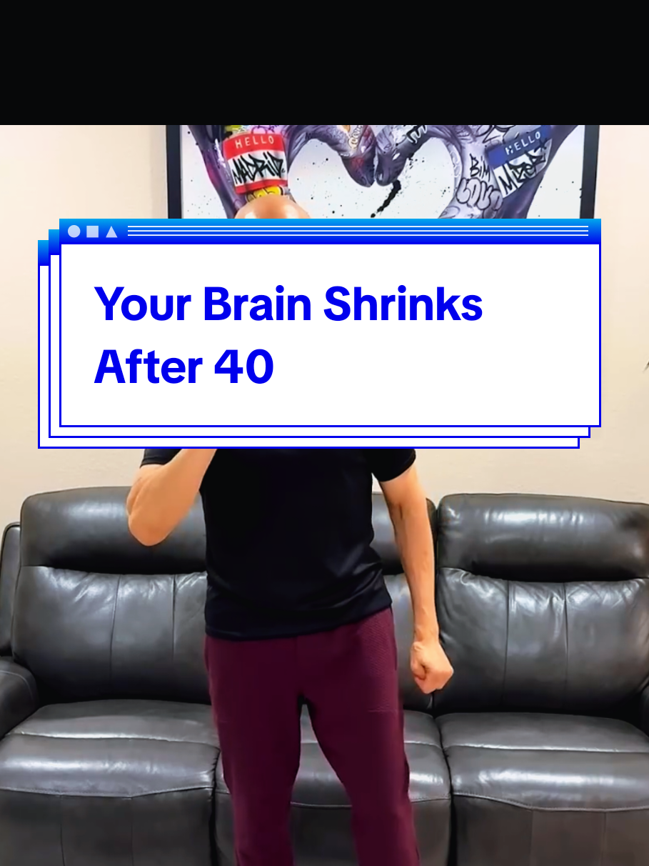 Your Brain Shrinks After 40 — This Stops It - Dr. Mandell #BrainHealth #DrMandell #NeuroProtection #AntiAgingTips #MemoryBoost #BrainShrinkage #Over40Health 