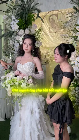 Bài tốt nghiệp của cổ xứng đáng 10 điểm !!! #SangLê #xuhuong #sanglemakeupacademy #fyp 