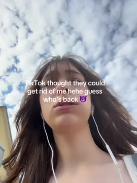 BANNING ME IS CRAZY #tiktok #banned #guesswhosback 
