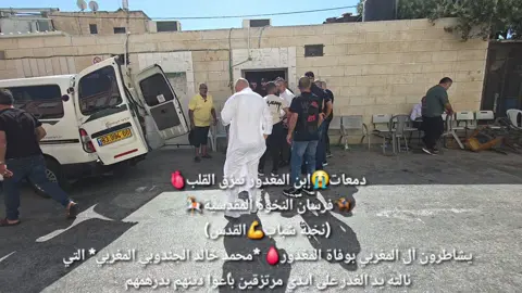 دمعات😭إن المغدور تمزق القلب🫀 🏇فرسان النخوة ألمقدسية🎠 (نخبة شباب💪القدس) يشاطرون آل المغربي بوفاة المغدور🩸 #محمد_خالد_الجندوبي_المغربي* التي #نالته_يد_الغدر على #ايدي_مرتزقين باعوا دينهم بدرهمهم إنا لله وإنا اليه راجعون #القدس #قلنديا #الرام