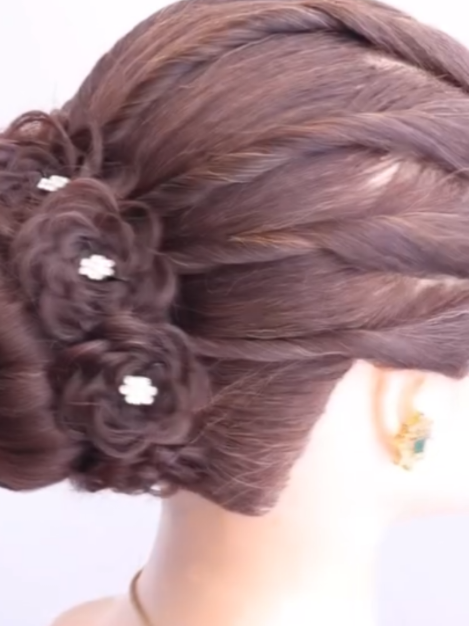 Elegance Hairstyle #wedding #weddingbun #viralvideo #fyp #hairstyletutorial #hairstyle #haircare #StartWithMake 