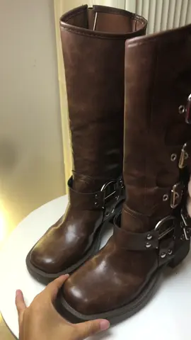 Aphrodite Shoes Leather mid boots🫶✨🌸 #boots #midboots #cowboots #leather 