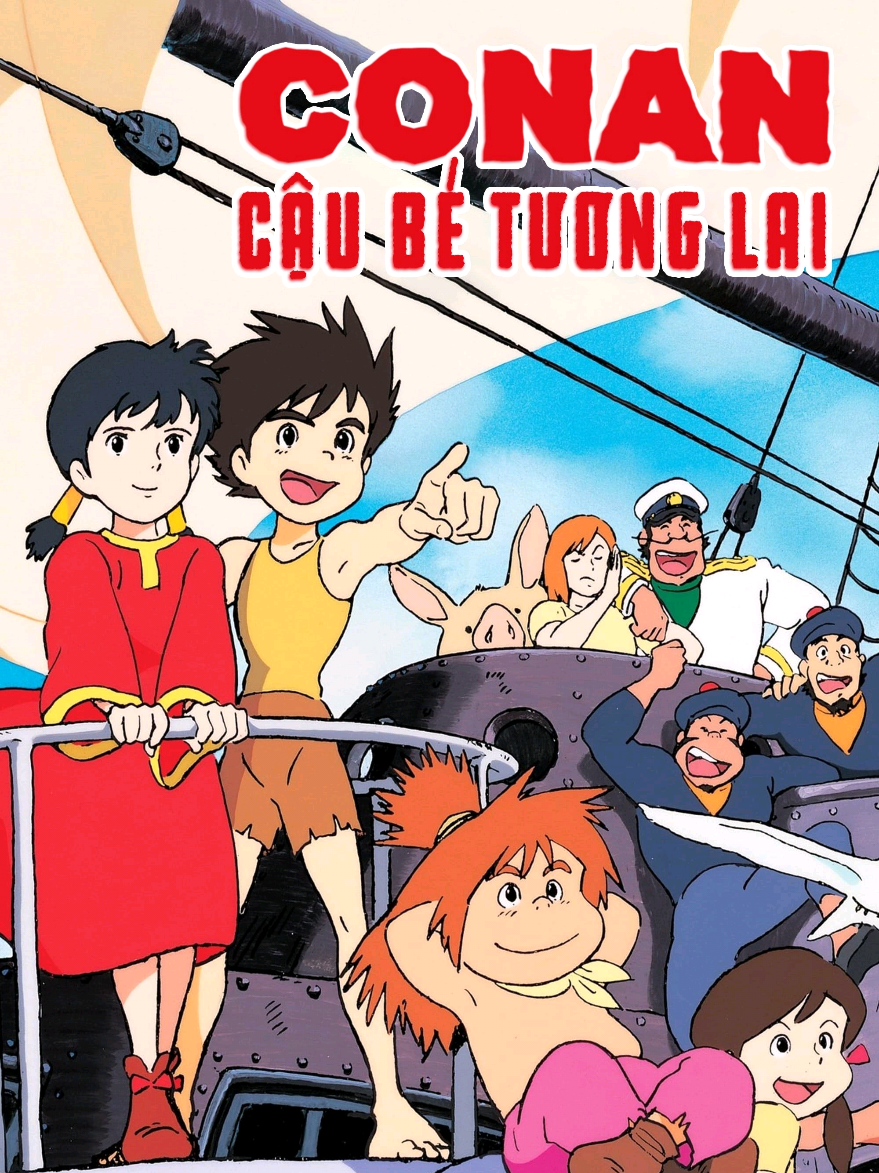 Conan cậu bé tương lai tập 1 Của cậu nò(@тнαинℓαи) #hoathinhtuoitho  #xhtiktok 