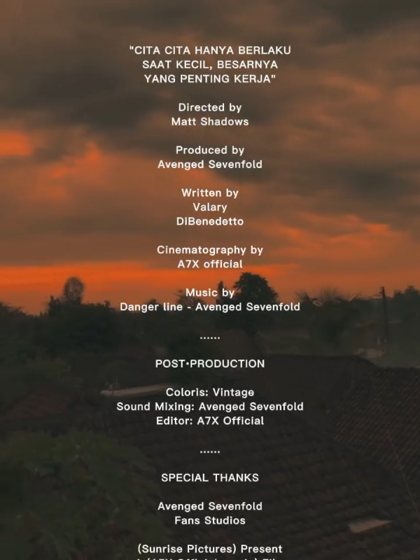 bukankah begitu? 🍂 Avenged Sevenfold Danger line 🦇 #avengedsevenfold #dangerline #a7x #a7x_family #fyp 