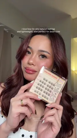 Okayyy!! I finally get the hype of this Lambkin series❤️‍🔥  #gluefreeeyelashes #elyzzalashes #clusterlashes 