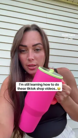 I’m still learning how to do the cutesy tiktok shop video but here’s this 😂🤣 It really is a good cup #fyp #tiktokshop #hydrojug #shopping #tumbler #cup #pink  @HYDROJUG 