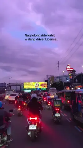 Nag lolong ride kahit walang driver License..😂  #ncap #fypシ゚ #soloride #fpy 