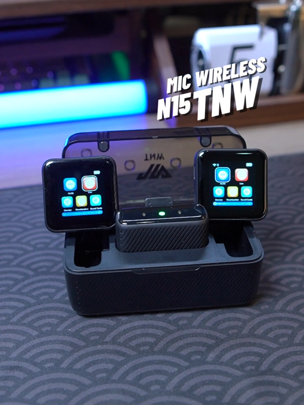 Mic wireless TNW N15 ada layarnya? #tnwn15 #mictnw #micwireless #microphone 