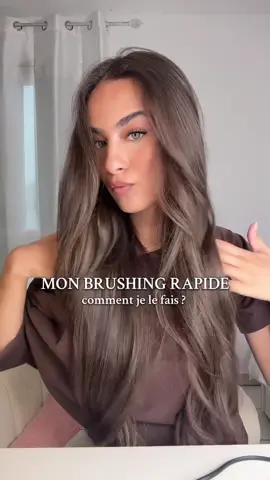 MA TECHNIQUE BRUSHING, si tu as les cheveux un peu plus court ça sera encore mieux !! 😍✨#brushing #blowdry #wavy #cheveux #cheveuxlong #conseil #GlowUp #hair 