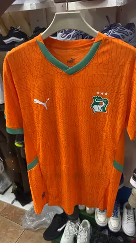 🇨🇮 Maillot officiel Côte d'Ivoire – Porte fièrement les couleurs des Éléphants 🐘🧡💚 ✔️ Design Puma authentique   ✔️ Tissu respirant & léger   ✔️ Détails des étoiles brodés ⭐⭐⭐   ✔️ Coupe sportive & élégante 📦 Livraison rapide dispo   📲 Commande via WhatsApp : *06 485 38 87* #TeamCI #MaillotCIV #ElephantsDeCIV #PumaFootball #RichiShop #FiertéIvoirienne #TendanceFoot #SupportYourTeam