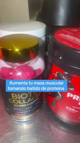 Incrementa la proteína en tu alimentación y verás cm tu cuerpo cambia 