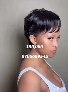 short hair girlie's raise up your hands!! #humanhairwig #affordablewigsuganda #fyp #humanhair #wiginstalltutorial 
