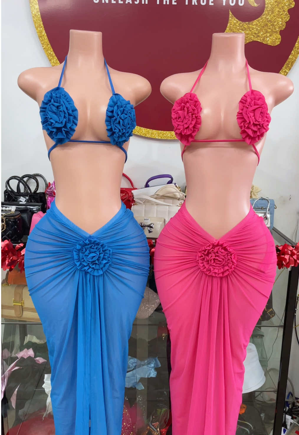 Rose Mesh Set $225 Sizes small, medium, large  📍A&S Mall High Street San Fernando 7782245  📍Corner Real Street and Saddle Road San Juan 7690193 📍Booth 11 Francis Plaza Chaguanas Main Road Chaguanas 2674748 #outfitinspo #trinidadstore #trini_tiktoks #newarrivals #innerdiva #styleinspo 