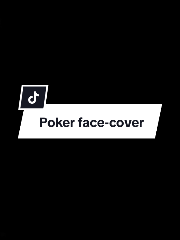 Fold 'em let em hit me, raise it, baby, stay with me  #pokerface #cover #coversong #deepvoice #viraltiktok #fyp #fypシ゚viral #foryou #foryoupage 