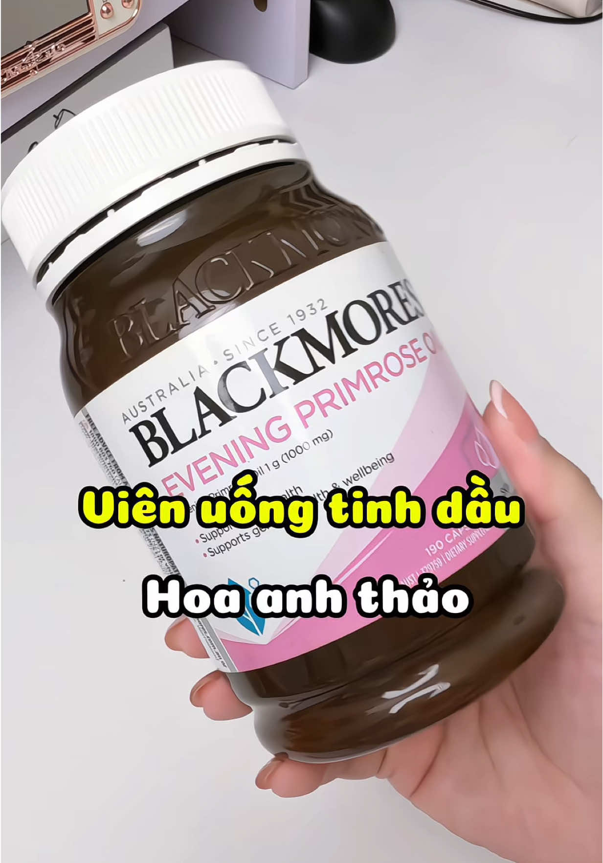 Tinh dầu hoa anh thảo Blackmores cần thiết cho chị em phụ nữ #review  #lamfhdauhoaanhthaoblackmores #tinhdauhoaanhthaouc #xuhuong #muataitiktok #trending #fyp #linhthone 