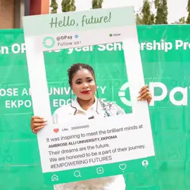 Hello, future- We're here! We’ve kicked off the OPay Scholarship at AAU—supporting dreams, empowering futures.Let’s grow together.#OPayCare