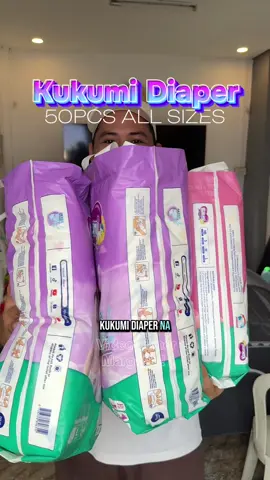 Kung quality diapers lang hanap niyo try niyo tong kukumi diaper para kay baby #babydiaper #diaper #parentingtips #momlife #babycare #infantcare #babyproducts #babyessentials #baby #newborn #kukumidiaper #kukumi #50pcsdiaper #pantsdiaper 