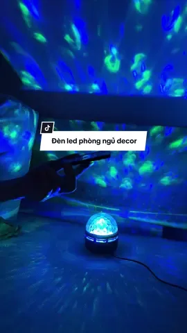 Đèn led phòng ngủ ảo diệu luôn. #denledtrangtri #trangtrinhacua 