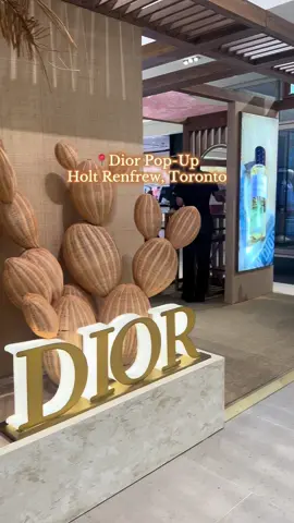 📍Dior Beauty pop-up at Holt Renfrew Bloor St. 💗 Until August 5 LOVE Dior’s Privée collection, Lucky is such a gorgeous fragrance 🍀