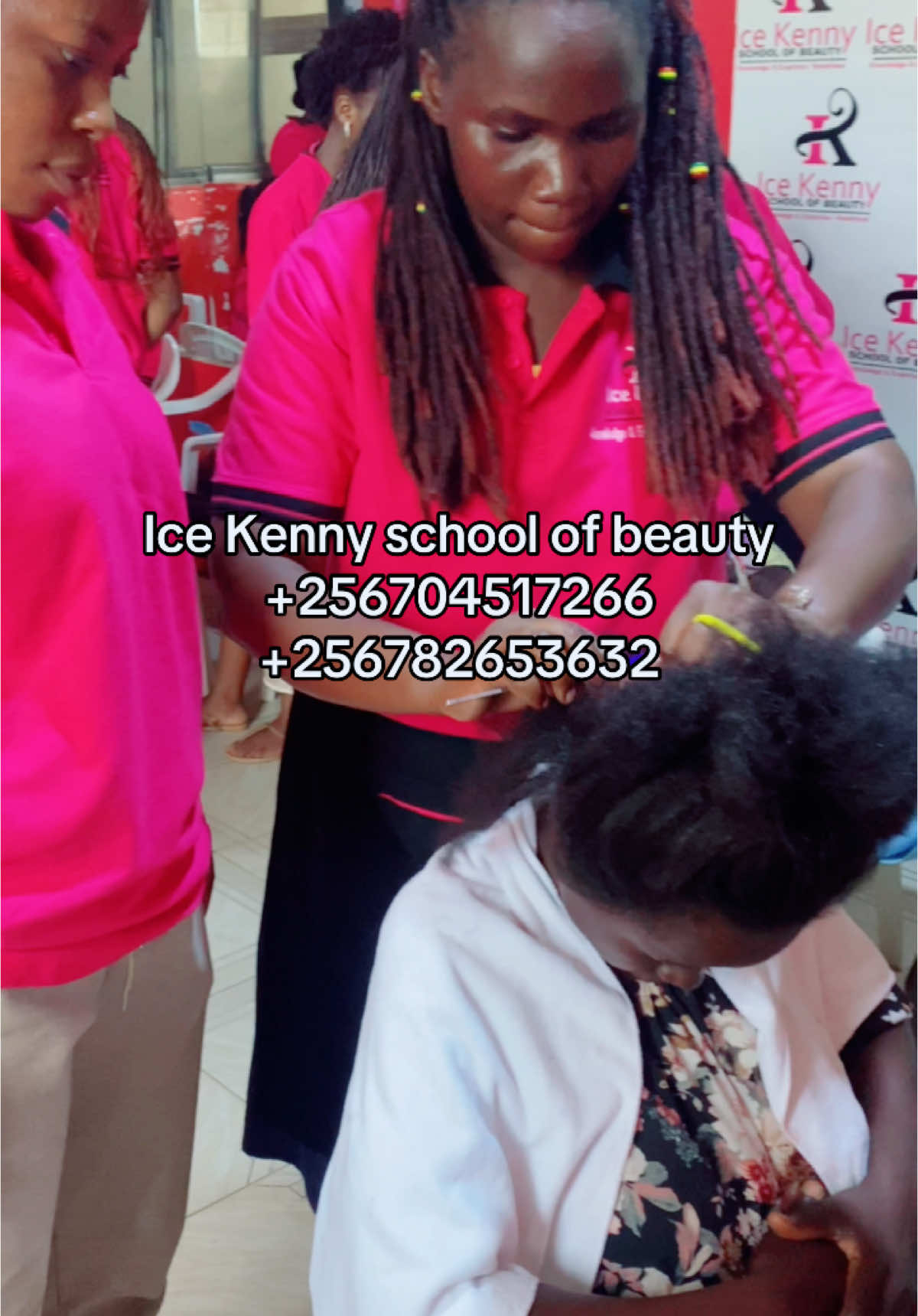 Join our practical lessons at #icekennyschoolofbeauty for all the #hair and #beauty courses. Located in Kampala on Wilson Road sunset arcade basement floor room 5. #cosmetology #hairdressing #makeup #makeup #foryou @PESHE HAIRZ 0.7.5.8.7.6.8.9.86 @inno's touch 🥰 UG @BAZA HAIR @Icekennythestylist @Shon Beauty Gallery @karltsbeauty2 @Bera Collections 
