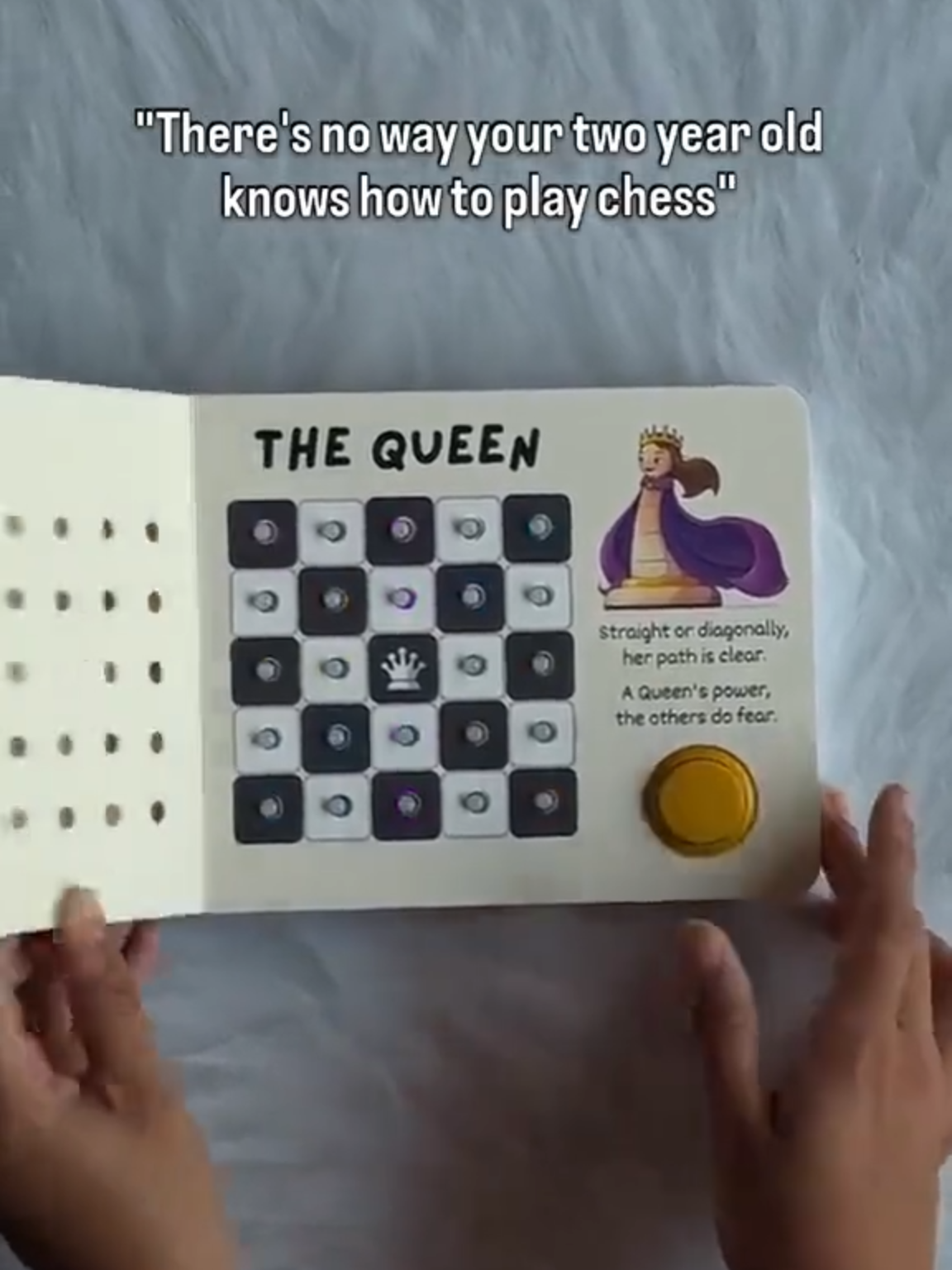 ♟️Press, Learn, Master! Introduce your little genius to chess like never before with Chess Fun for Little Ones—the interactive book that turns learning into a glowing, button-smashing adventure! �✨
