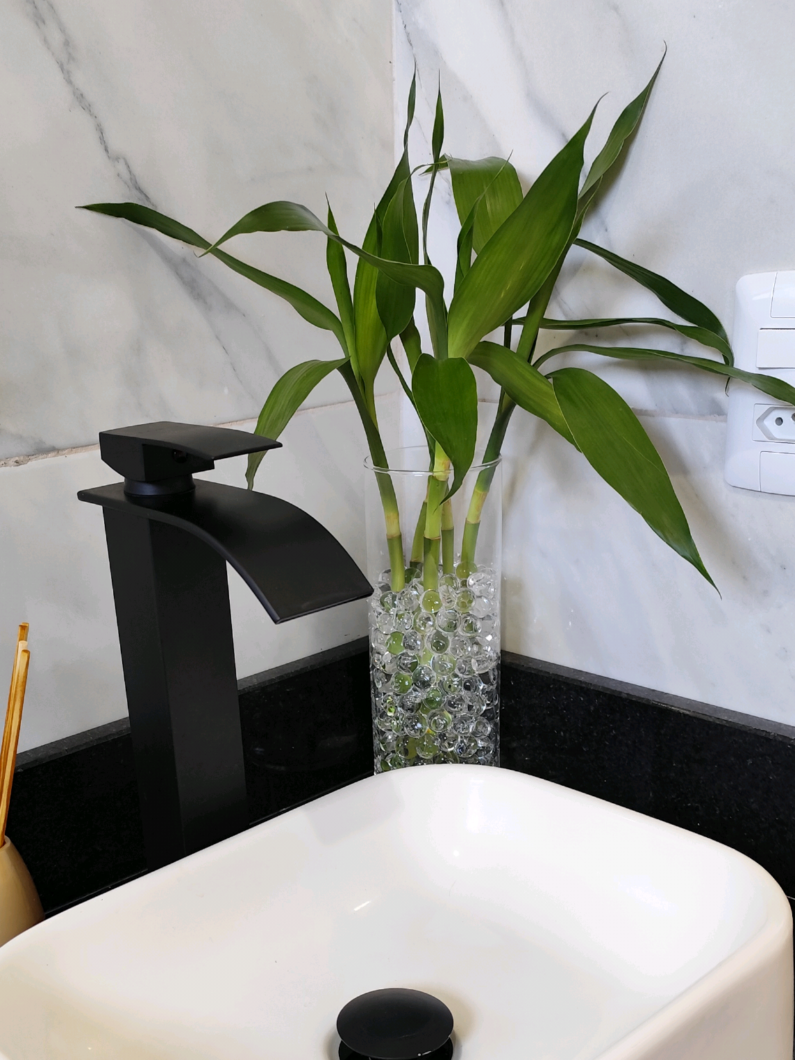 🥹🙌🏡✨ meu banheiro com a Torneira preta inox cascata dos meus sonhos  #comprinhas #banheiro #torneira  #casanocampo  #vidareal #casa #lar #fy #banheiro 