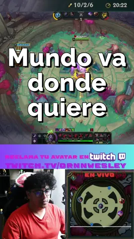 Push, push, push ☠️ 💜¡SIGUEME en TWITCH! ¡MI PLATAFORMA PRINCIPAL de DIRECTOS! twitch.tv/ornnwesley, #leagueoflegend #leagueoflegendmemes #drmundo