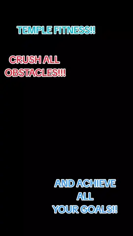 Crush ALL obstacles and accomplish every GOAL.   Go forth with reckless abandon and stop at nothing until you reach every goal you set out to achieve.  #crush #goals #gym #Fitness #obstacles 