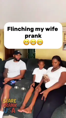 Flinching my girlfriend prank 😄😄😄#funny #funnyvideo #scared #scarecam #scary #foryou #scareprank #prank 