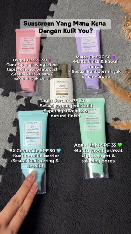 Korang suka yang mana 😍 #skintificmy #fyppppppppppppppppppppppp #sunscreenskintific 