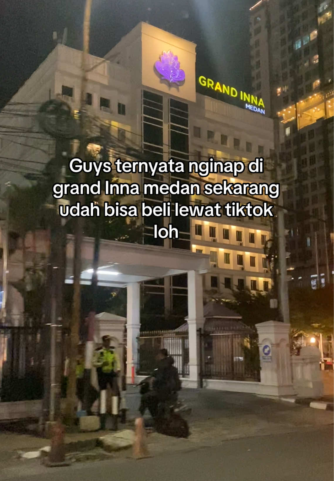 Yang sering travel nyesel sih kalo gak tau kalo check in hotel sekarang bisa beli lewat tiktok #hotel #medan #grandinnamedan 