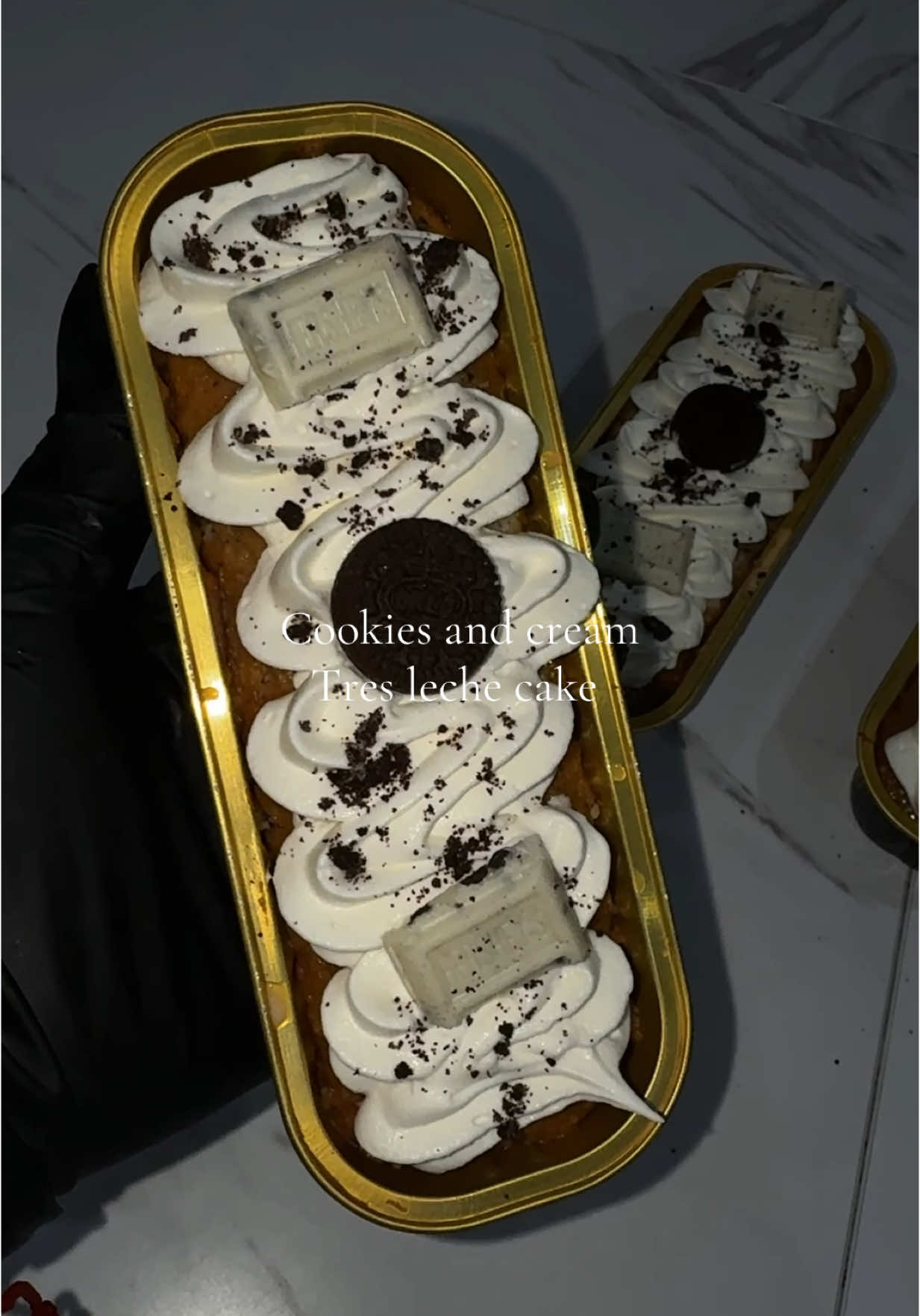 Cookies and cream 🍰🥰 #dessert #tresleches #homebaker #baker #SmallBusiness #nj 